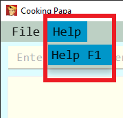 CookbookHelpExample