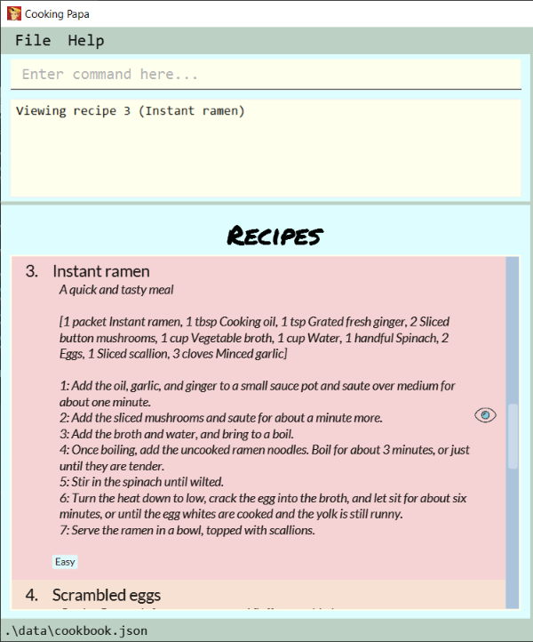 RecipeCommand7